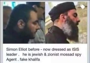 MOSSAD Simon Elliot leader of ISIS