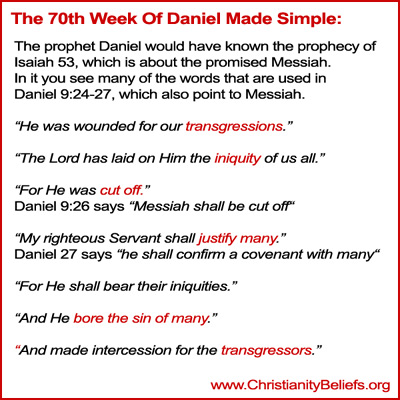 70th week of Daniel made simple