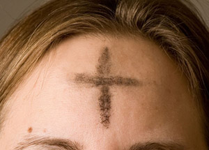 Ash Wednesday Cross On Forehead Is For Tammuz