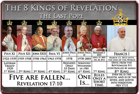 7 kings of Revelation 7