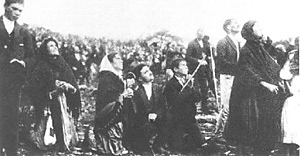 Virgin Mary appearance in Fatima, Portugal in 1917