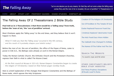 The Falling Away of 2 Thessalonians 2